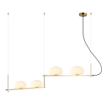 Italux Kernio Wisząca Mosiężny 4xG9 25W PND-357784-BRO+W