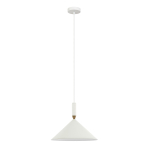 Italux Drello Wisząca Biały 1xE27 40W PND-541101-W