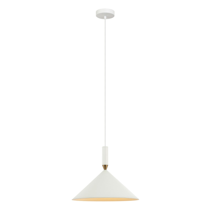 Italux Drello Wisząca Biały 1xE27 40W PND-541101-W