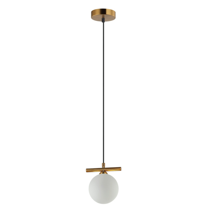 Italux Merseta Wisząca Brąz antyczny 1xG9 25W PND-463321S-BRO+W