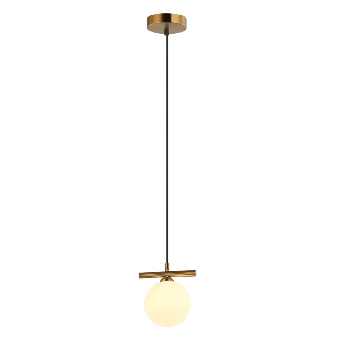 Italux Merseta Wisząca Brąz antyczny 1xG9 25W PND-463321S-BRO+W