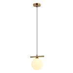 Italux Merseta Wisząca Brąz antyczny 1xG9 25W PND-463321M-BRO+W