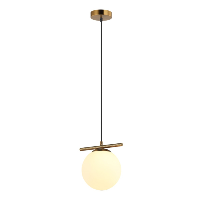 Italux Merseta Wisząca Brąz antyczny 1xE14 40W PND-463321L-BRO+W