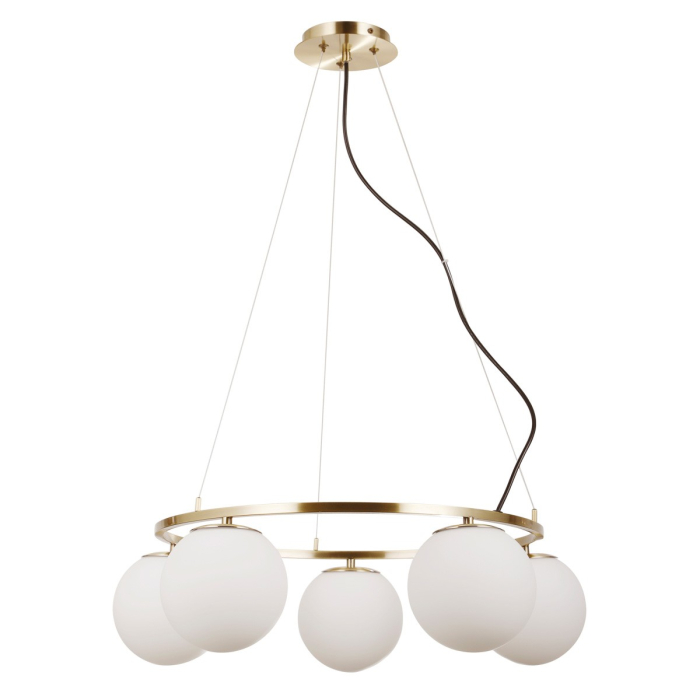 Italux Larosa Wisząca Brąz antyczny 5xE27 5W PND-33453-5-ABR