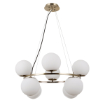 Italux Larosa Wisząca Brąz antyczny 8xE27 5W PND-33453-4-4-ABR