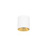 Italux Altisma Natynkowa Biały mat, złoty wewnątrz 1xLED 10W 3000K CLN-6677-75-WH-GD-3K