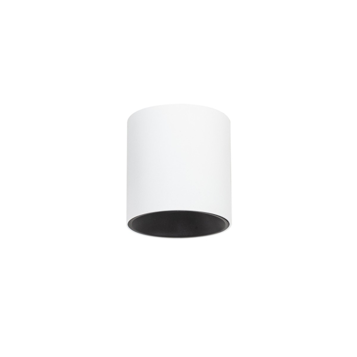 Italux Altisma Natynkowa Biały mat, czarny wewnątrz 1xLED 10W 3000K CLN-6677-75-WH-BL-3K