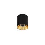 Italux Altisma Natynkowa Czarny mat 1xLED 10W 3000K CLN-6677-75-BL-GD-3K