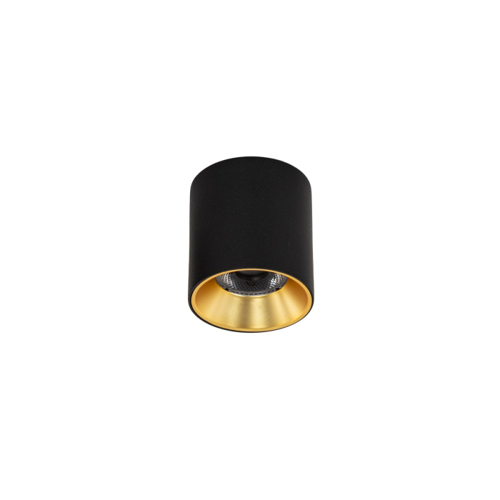 Italux Altisma Natynkowa Czarny mat 1xLED 10W 3000K CLN-6677-75-BL-GD-3K