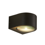 Italux Pesaro 3K Zewnętrzna Ścienna Czarny piaskowany IP54 2xLED 10W 3000K OWL-8082-3K