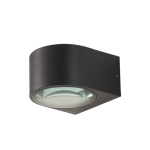 Italux Pesaro 4K Zewnętrzna Ścienna Czarny piaskowany IP54 2xLED 10W 4000K OWL-8082-4K
