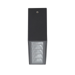 Italux Forli 4K Zewnętrzna Natynkowa Czarny piaskowany IP54 5xLED 5W 4000K OWL-2015-4K