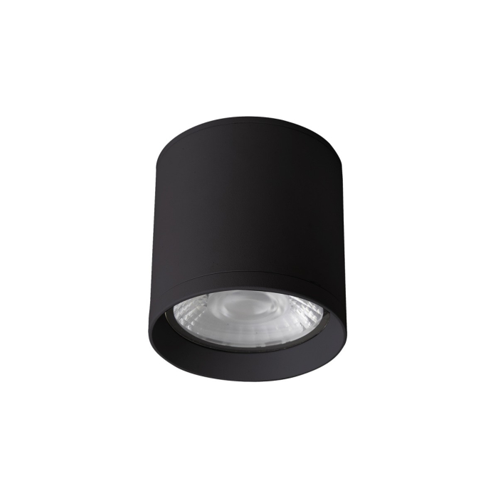 Italux Cervia 4K Zewnętrzna Natynkowa Czarny piaskowany IP54 1xLED 15W 4000K OPN-2007-4K