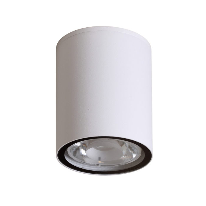 Italux Fano 3K Zewnętrzna Natynkowa Biały piaskowany IP54 1xLED 6W 3000K OPN-2006-3K