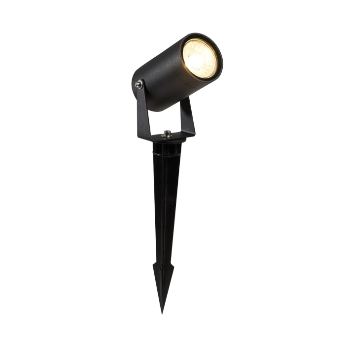 Italux Urbino Zewnętrzna Gruntowa Czarny piaskowany IP65 1xGU10 20W OSPL-7125-GU10