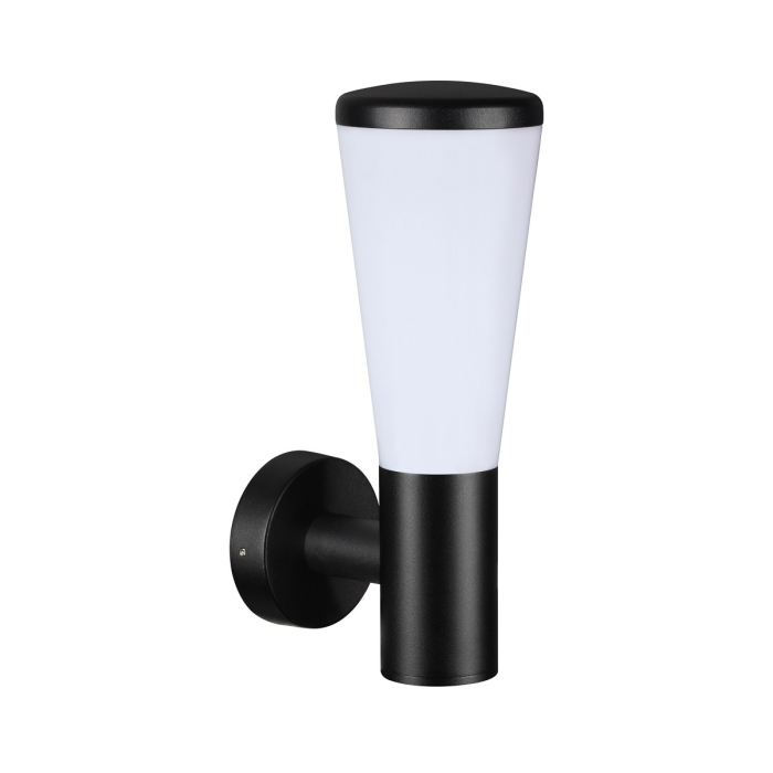 Italux Paralel Zewnętrzna Ścienna Czarny piaskowany IP54 1xE27 20W OWL-2613
