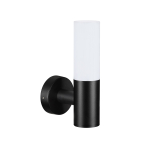 Italux Salo Zewnętrzna Ścienna Czarny piaskowany IP54 1xE27 20W OWL-2763
