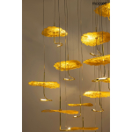 MOOSEE lampa wisząca LEAFS DISC złota (MSE1501100168)