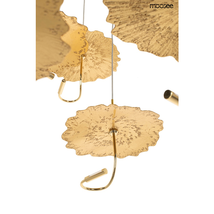 MOOSEE lampa wisząca LEAFS DISC złota (MSE1501100168)