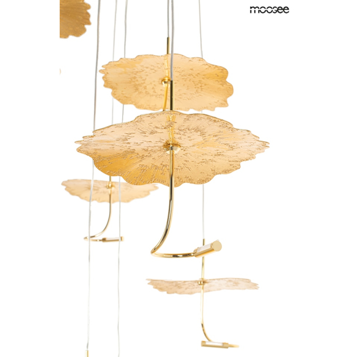 MOOSEE lampa wisząca LEAFS DISC złota (MSE1501100168)