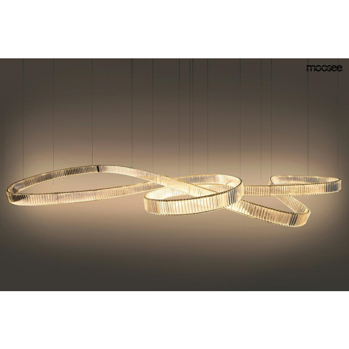 MOOSEE lampa wisząca WAVE 380 chrom (MSE1501100200)