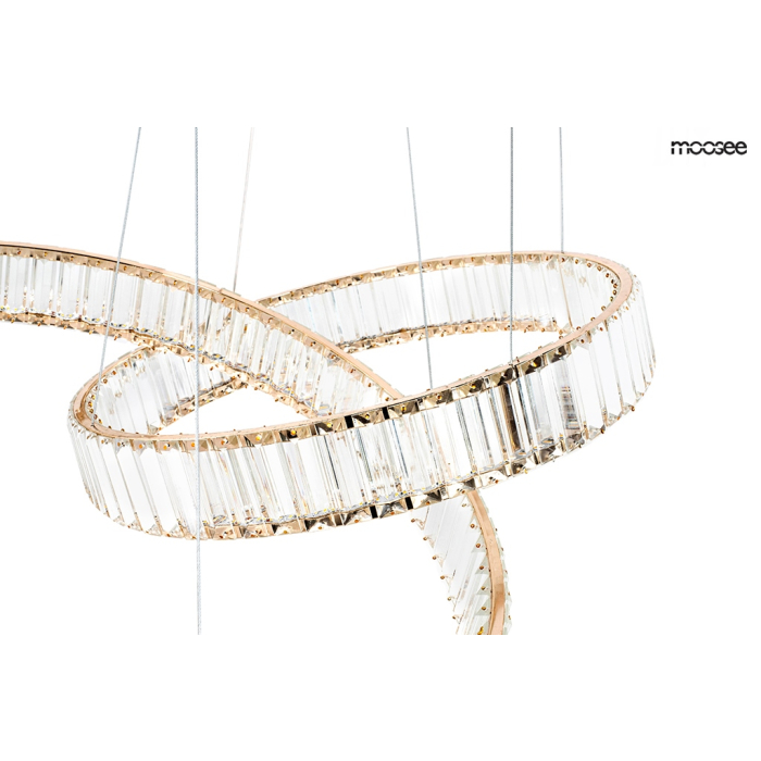 MOOSEE lampa wisząca LIBERTY LINE 8 złota (MSE1501100191)