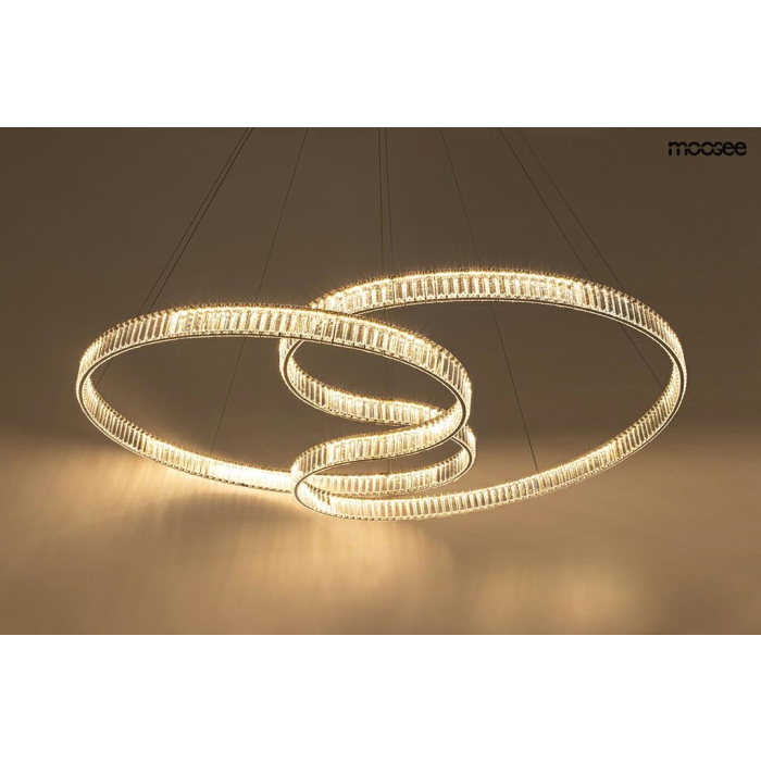 MOOSEE lampa wisząca WAVE 160A chrom (MSE1501100198)
