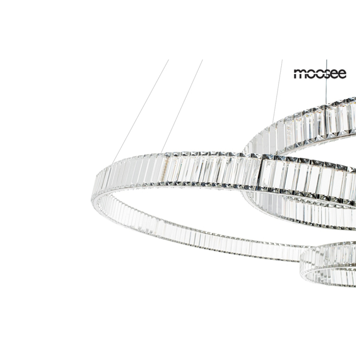 MOOSEE lampa wisząca WAVE 160A chrom (MSE1501100198)