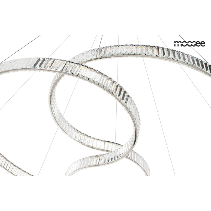 MOOSEE lampa wisząca WAVE 160A chrom (MSE1501100198)