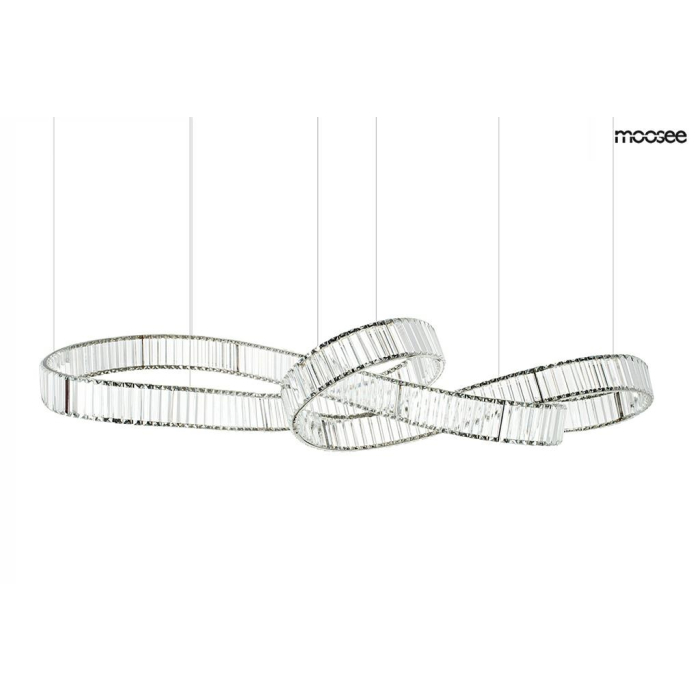 MOOSEE lampa wisząca WAVE 160B chrom (MSE1501100199)