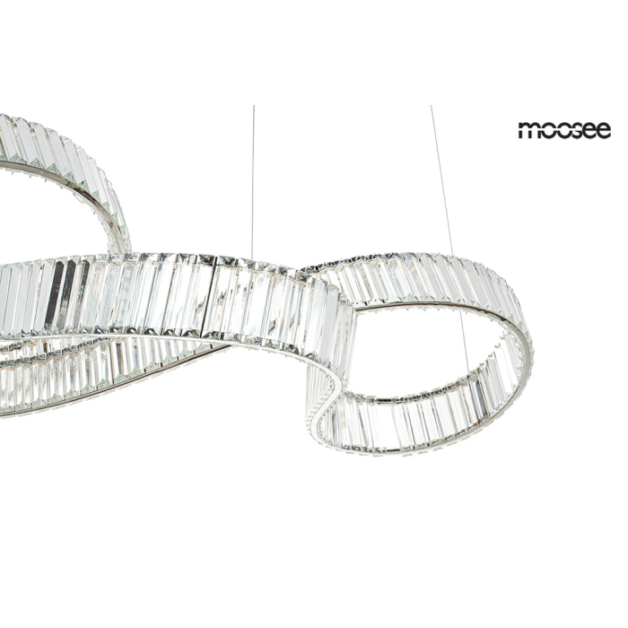 MOOSEE lampa wisząca WAVE 160B chrom (MSE1501100199)