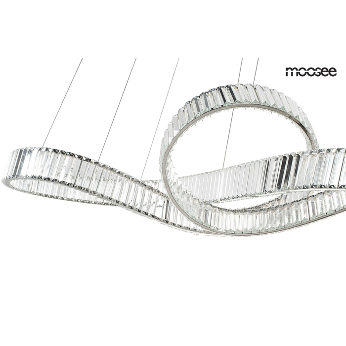 MOOSEE lampa wisząca WAVE 160B chrom (MSE1501100199)