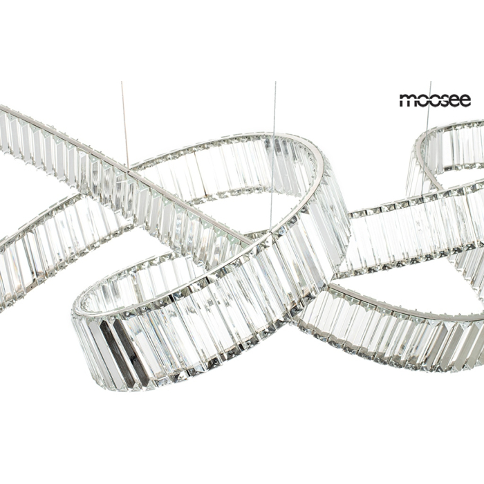 MOOSEE lampa wisząca WAVE 160B chrom (MSE1501100199)