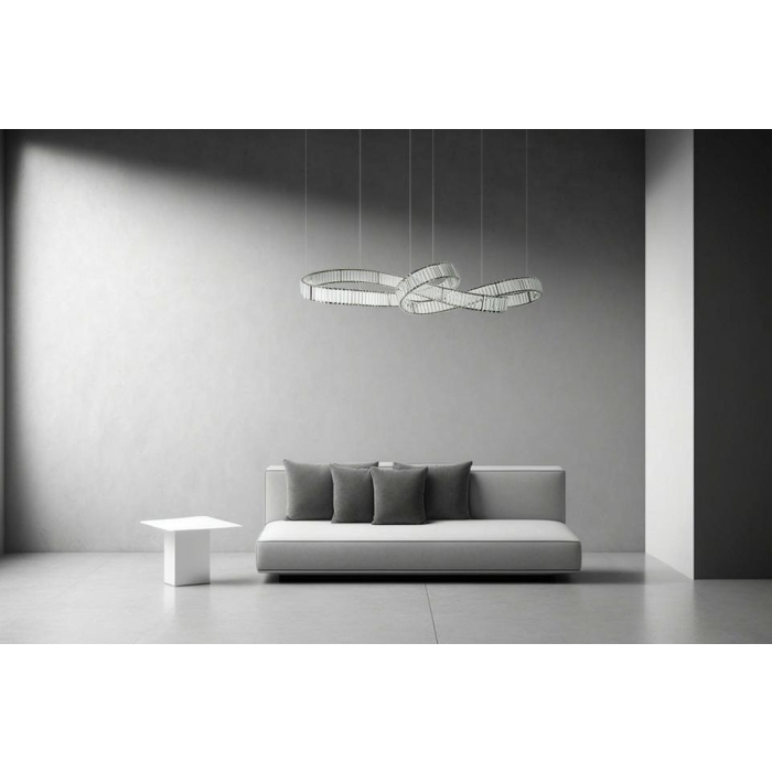 MOOSEE lampa wisząca WAVE 160B chrom (MSE1501100199)