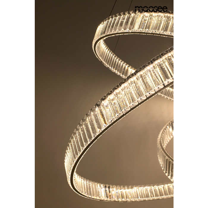 MOOSEE lampa wisząca WAVE 130 chrom (MSE1501100197)