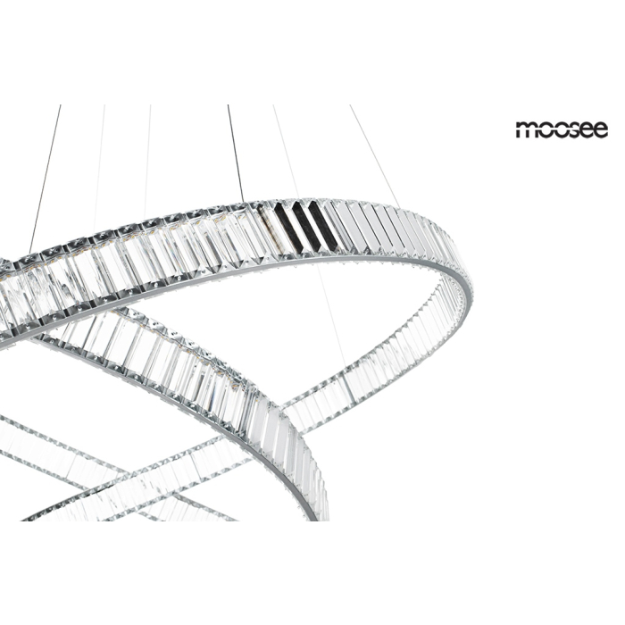 MOOSEE lampa wisząca WAVE 130 chrom (MSE1501100197)