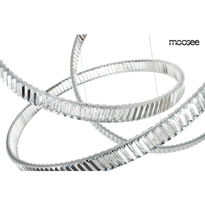 MOOSEE lampa wisząca WAVE 130 chrom (MSE1501100197)