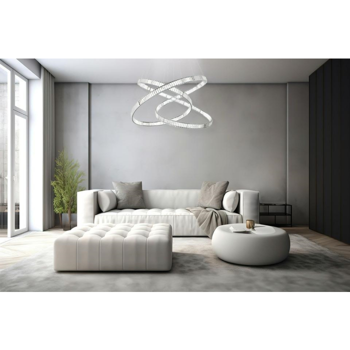 MOOSEE lampa wisząca WAVE 130 chrom (MSE1501100197)