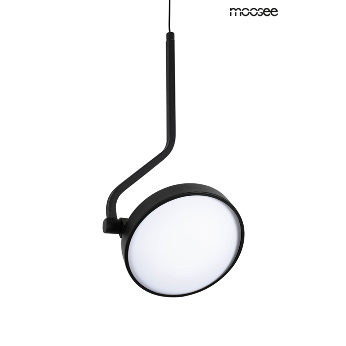 MOOSEE lampa ścienna FLAT 3 czarna (MSE010100385)