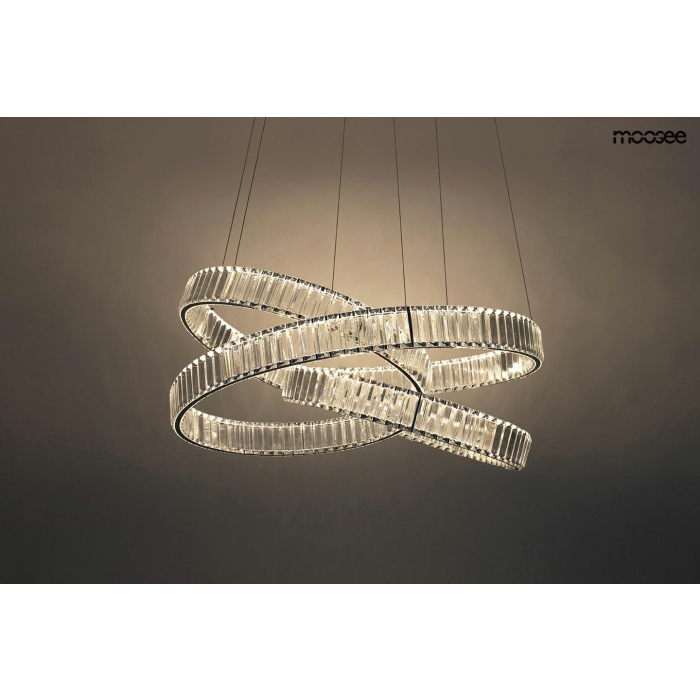 MOOSEE lampa wisząca WAVE 80 chrom (MSE1501100196)