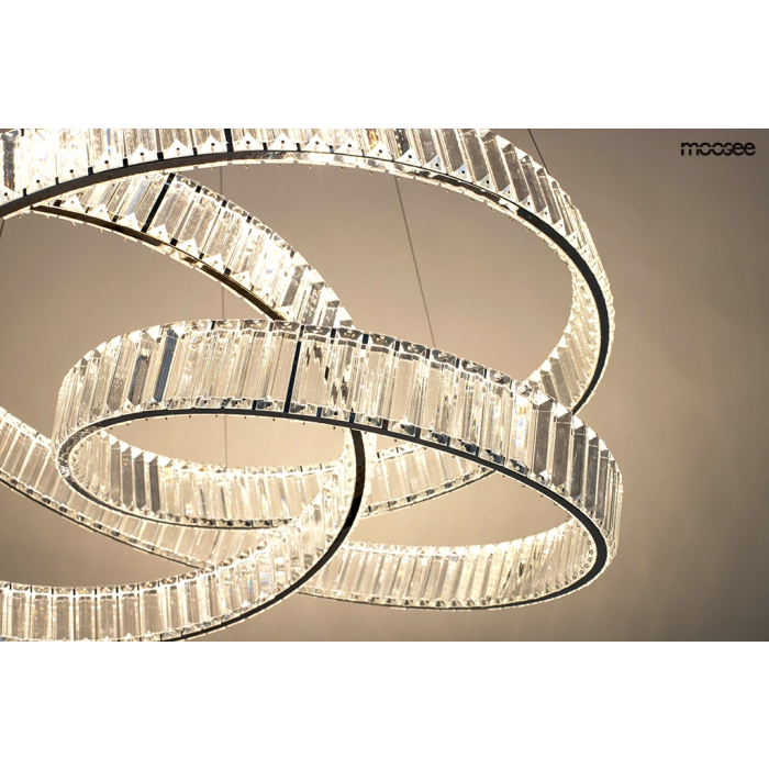 MOOSEE lampa wisząca WAVE 80 chrom (MSE1501100196)
