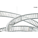 MOOSEE lampa wisząca WAVE 80 chrom (MSE1501100196)
