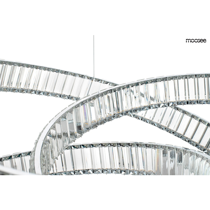 MOOSEE lampa wisząca WAVE 80 chrom (MSE1501100196)
