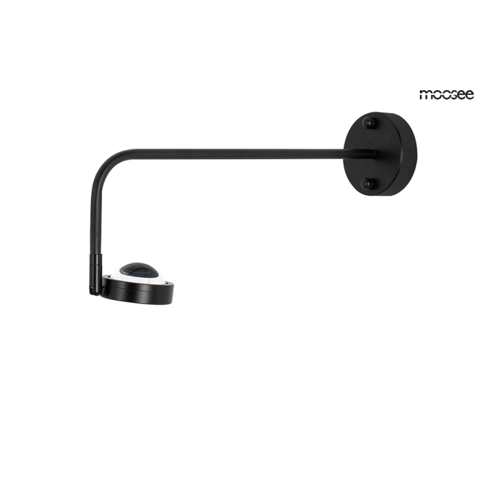 MOOSEE lampa ścienna AXEL czarna (MSE1501100147)