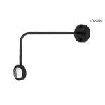 MOOSEE lampa ścienna AXEL czarna (MSE1501100147)