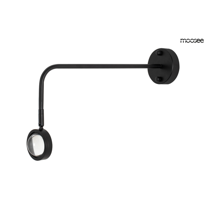 MOOSEE lampa ścienna AXEL czarna (MSE1501100147)