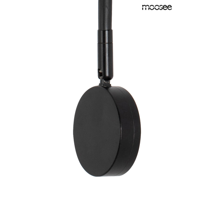 MOOSEE lampa ścienna AXEL czarna (MSE1501100147)