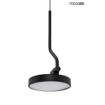MOOSEE lampa ścienna FLAT czarna (MSE010100384)