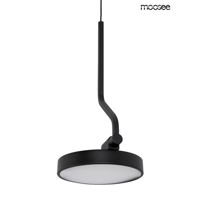 MOOSEE lampa ścienna FLAT czarna (MSE010100384)