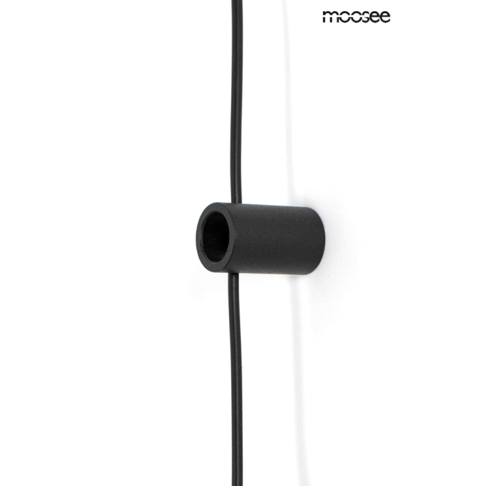 MOOSEE lampa ścienna FLAT czarna (MSE010100384)
